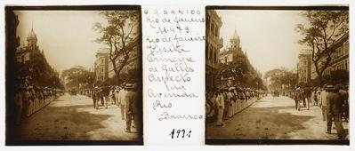 Cortejo por ocasião da visita do Príncipe de Gales