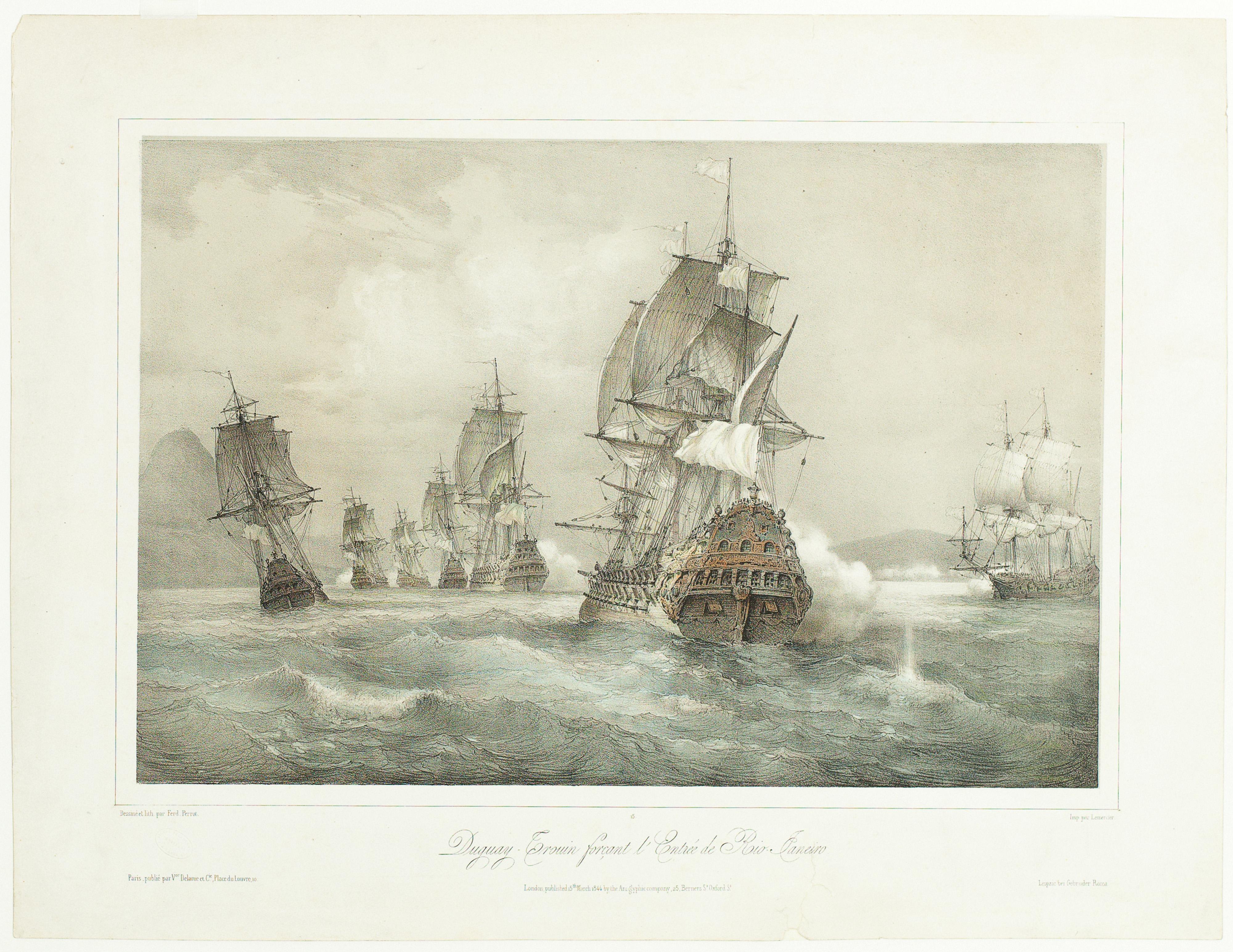 Duguay-Trouin forçant l'Entrée de Rio-Janeiro