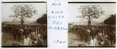 Visita do Rei da Bélgica, Alberto I