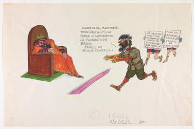 Enquanto isso, no palácio de Macbeth...