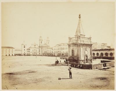 Largo do Paço e o chafariz de Mestre Valentim