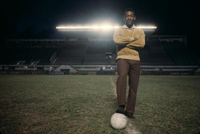 Edson Arantes do Nascimento, o jogador de futebol Pelé