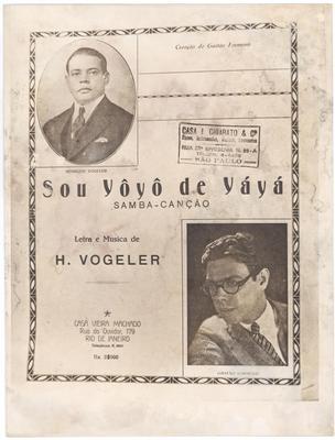 Henrique Vogeler (capa de partitura)