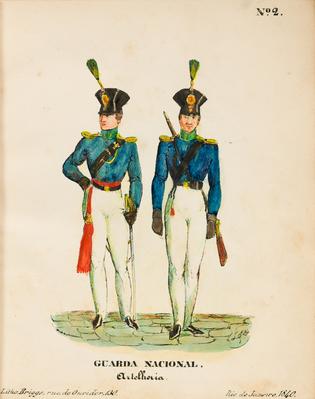 Nº 2. Guarda Nacional. Artelheria