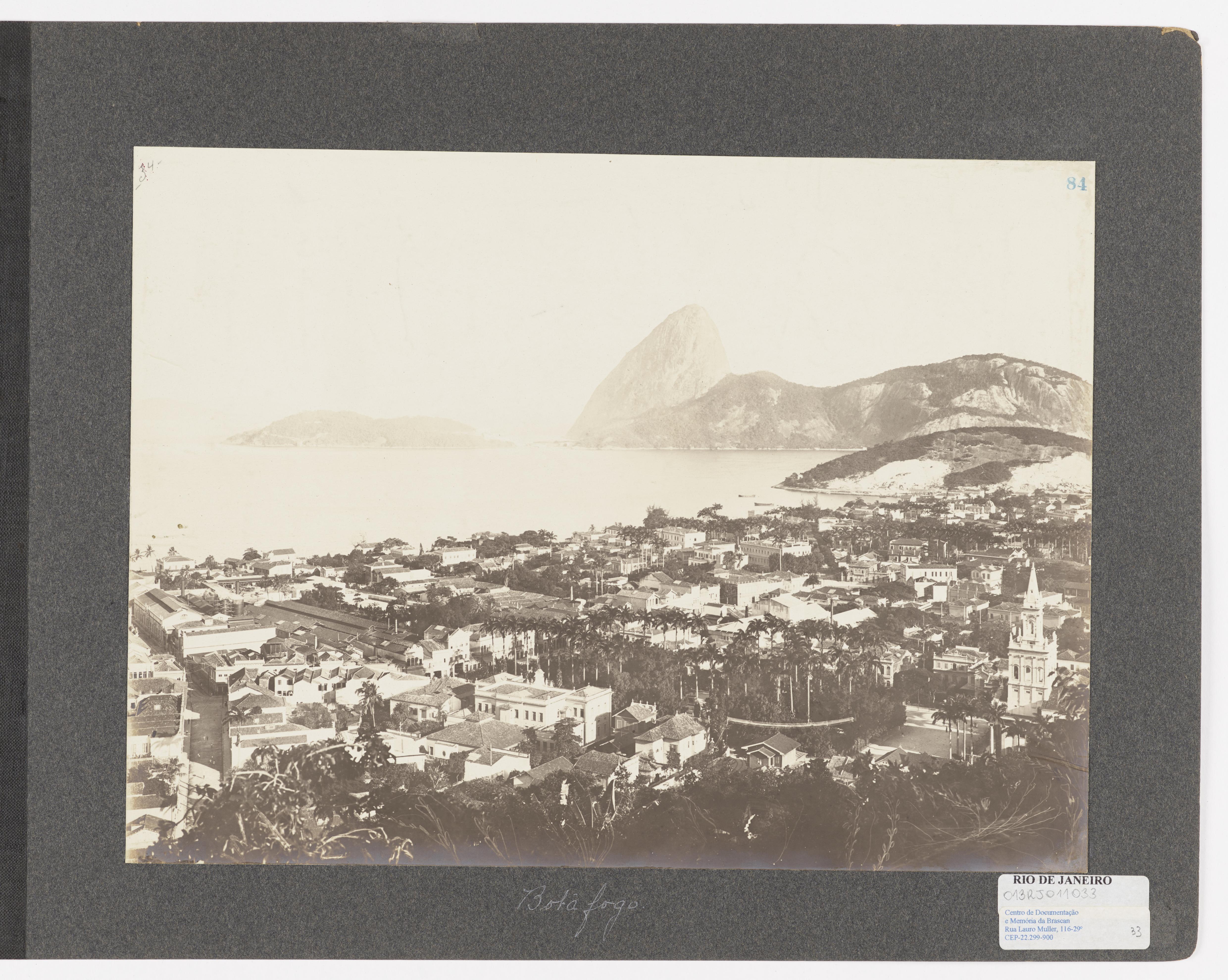 Bairros do Flamengo e de Botafogo, Enseada de Botafogo e o Morro do Pão de Açucar