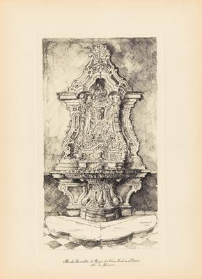 Pia da Sacristia da Igreja de Nossa Senhora do Carmo
Rio de Janeiro.