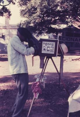 Fotógrafo lambe-lambe