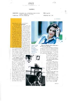 O tempo redescoberto de Lygia