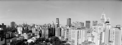Vista panorâmica do centro da cidade