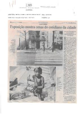 Exposição mostra cenas do cotidiano da cidade: Casa da Fotografia Fuji reuniu ;imagens captadas pelas lentes de 14 fotógrafos