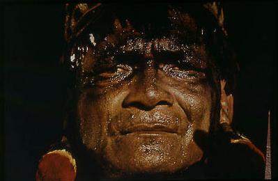 Série Xingu - Sariruá Yawalapiti após ritual do Jawari