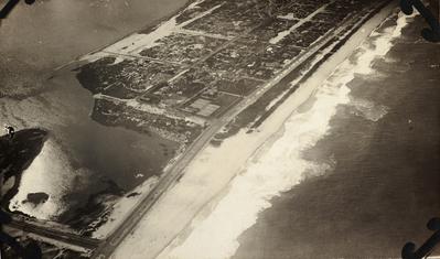 Vista aérea do canal do Jardim de Alah, da Praia de Ipanema e da Lagoa Rodrigo de Freitas