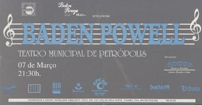 Baden Powell - Teatro Municipal de Petrópolis