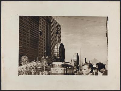 Arquibancadas e enfeites