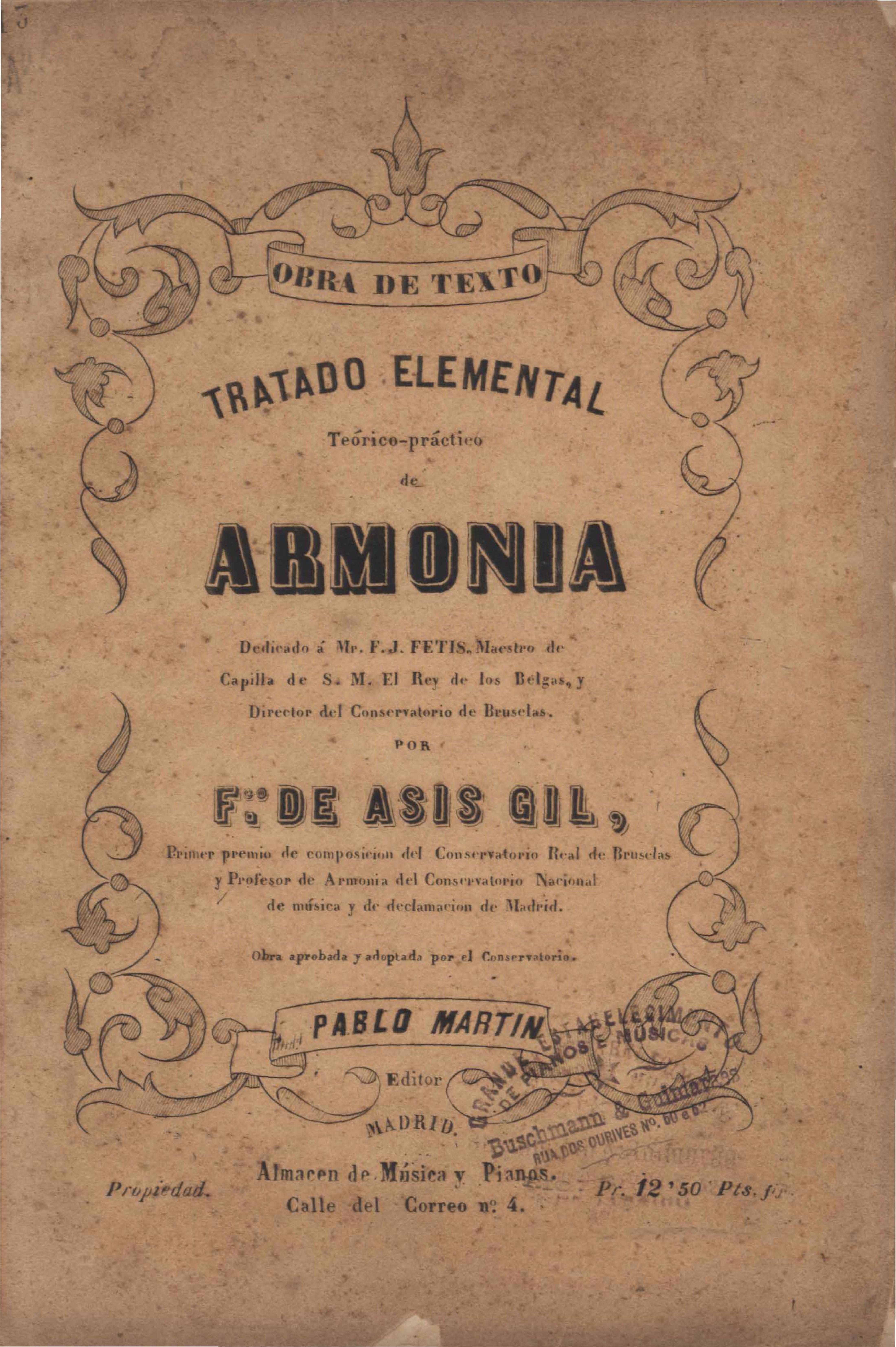 Tratado elementar teórico-prático de harmonia