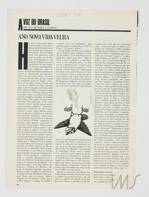 Ano Novo, Vida Velha