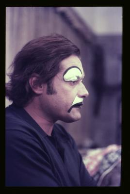 Testes e ensaios para o filme O Profeta da Fome