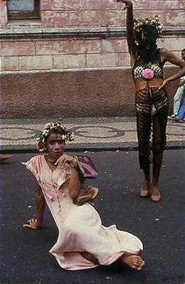 Série Bahia Antiga e Nova - Foliões de bloco carnavalesco