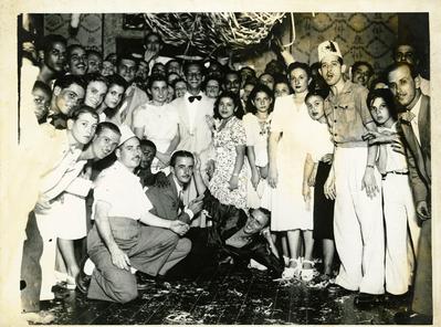 Leonel Azevedo, Orlando Silva e J. Cascata