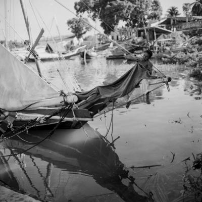 Vila da Barca, barcos com pescadores