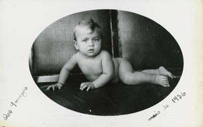 Geraldo Vandré aos 8 meses