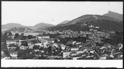 Arcos da Lapa, Outeiro da Glória, Santa Teresa e Corcovado a partir do Morro do Castelo
