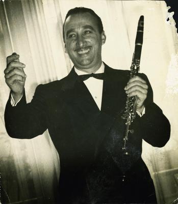 Zacarias com o clarinete