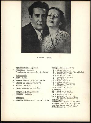 Vicente Celestino e Gilda de Abreu (folheto - verso)