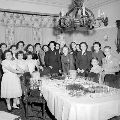 Evento na residência de Fernando Alencar Pinto - retrato