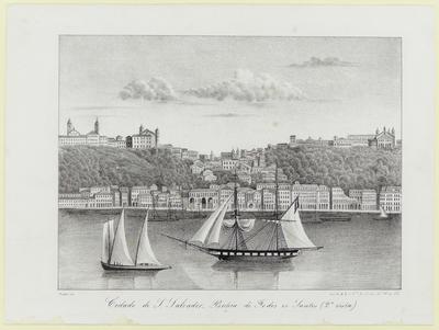 Cidade de S. Salvador, Bahia de Todos os Santos (2ª. vista.)