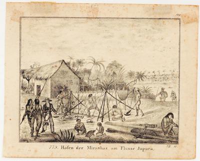 779. Hafen der Miranhas am Flusse Japura