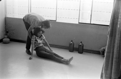Jorge Bodanzky e Lena Coelho dos Santos. Alojamento dos professores (Colina)