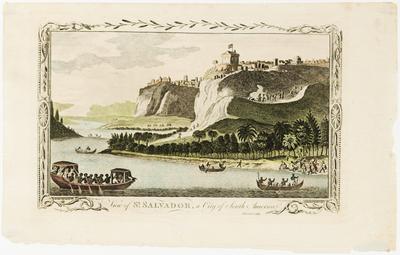 View of St. Salvador, a City of South America