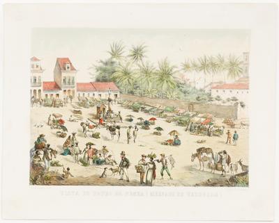 Vista do Pateo da Penha (Mercado de Verduras)