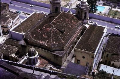 Igreja de Nossa Senhora da Conceição da Praia vista do alto