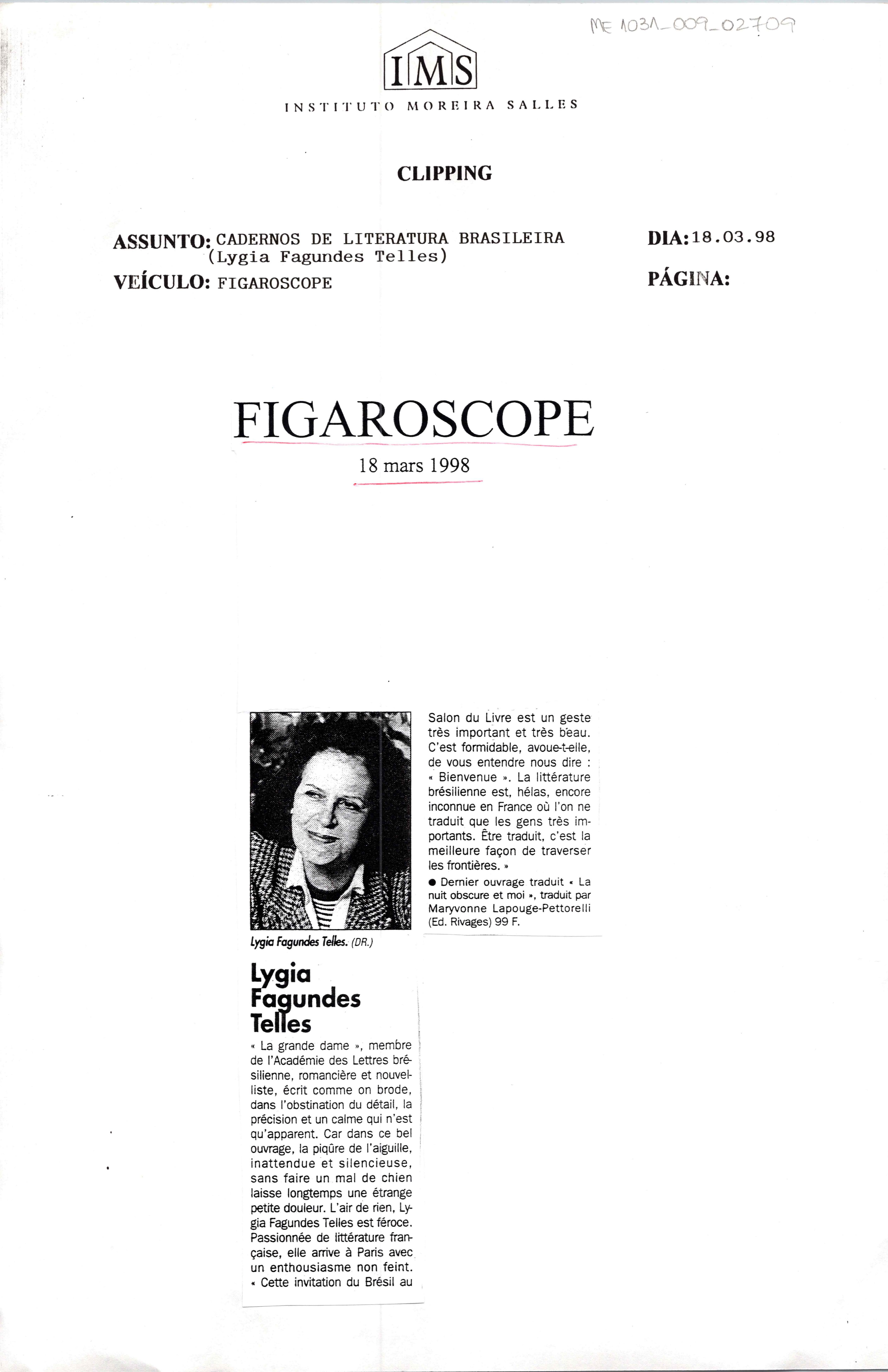 Lygia Fagundes Telles