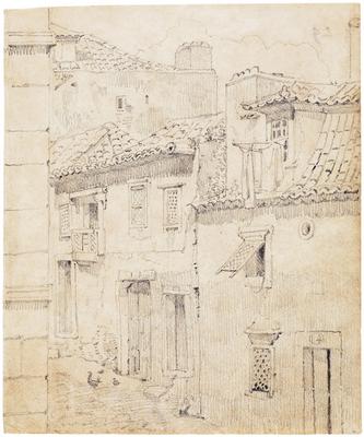 (Rua em Janelas Verdes)