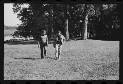 Em busca de fazendas para locacações do filme Os Herdeiros, de Cacá Diegues