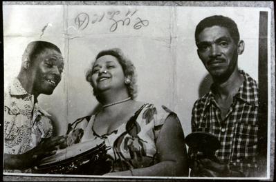 Geraldo Pereira, Leny Eversong e Raul Marques (reprodução)