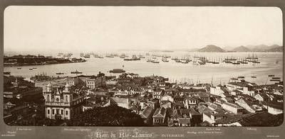 Centro da cidade e Baía de Guanabara