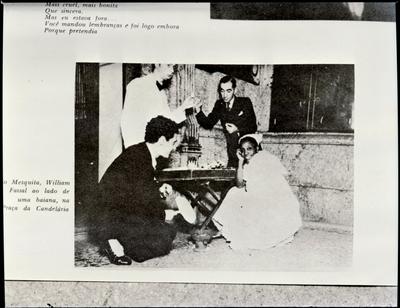 Noel Rosa, Custódio Mesquita e William Faissal (reprodução de periódico)