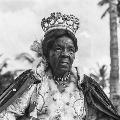 Dona Santa, rainha do Maracatu Elefante