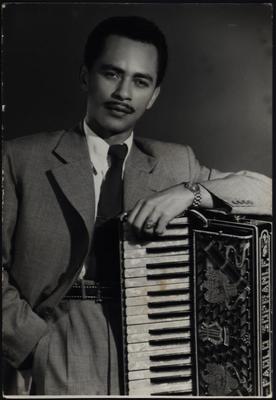 Zé Gonzaga com a sanfona