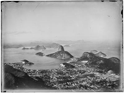 Vista da Baía de Guanabara, com destaque para o Pão de Açúcar
