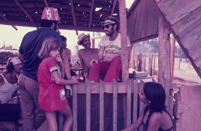 Filmagens de "Iracema: uma transa amazônica", com direção de Jorge Bodanzky e Orlando Senna