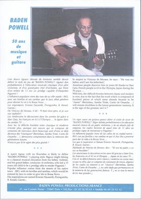 Baden 50 ans de music et guitare