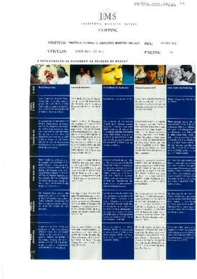 A programação de novembro na seleção de Bravo