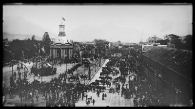 Festejo por ocasião da posse do presidente Prudente de Morais