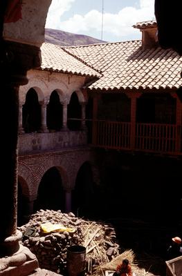 Museu Histórico Regional - claustro em obra