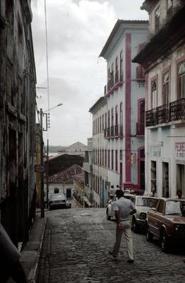 Aspecto de rua - edificações